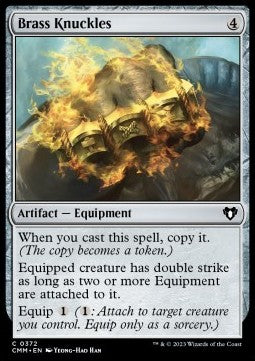 Brass Knuckles - Commander Masters (Common) [CMM-372]