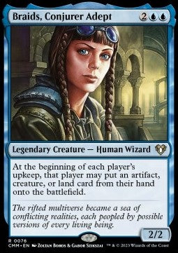 Braids, Conjurer Adept - Commander Masters (Rare) [CMM-76]