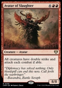 Avatar of Slaughter - Commander Masters (Rare) [CMM-206]