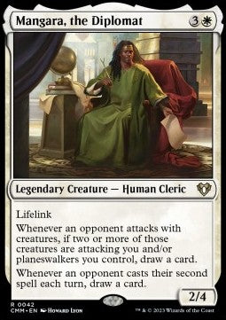 Mangara, the Diplomat - Commander Masters (Rare) [CMM-42]