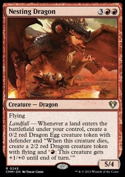 Nesting Dragon - Commander Masters (Rare) [CMM-245]