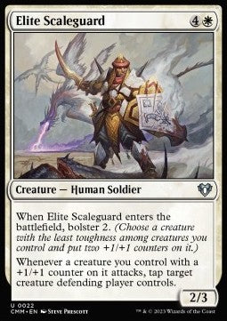 Elite Scaleguard - Commander Masters (Uncommon) [CMM-22]