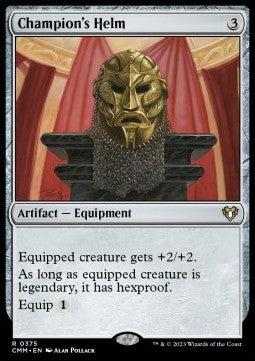 Champion's Helm - Commander Masters (Rare) [CMM-375]