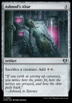 Ashnod's Altar - Commander Masters (Uncommon) [CMM-368]