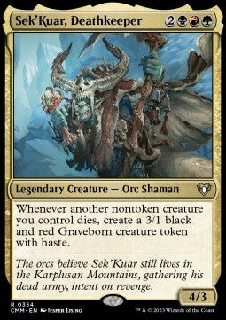 Sek'Kuar, Deathkeeper - Commander Masters (Rare) [CMM-354]