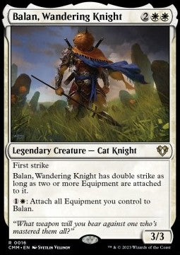 Balan, Wandering Knight - Commander Masters (Rare) [CMM-16]