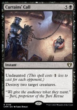 Curtains' Call - Commander Masters (Rare) [CMM-146]