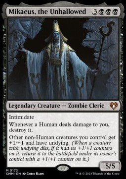 Mikaeus, the Unhallowed - Commander Masters (Mythic) [CMM-173]