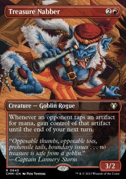 Treasure Nabber (V.2) - Commander Masters: Extras (Rare) [XCMM-645]