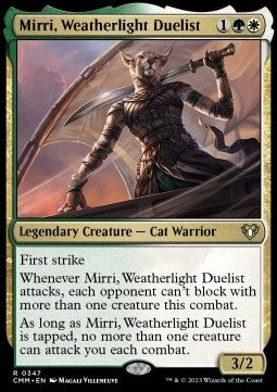 Mirri, Weatherlight Duelist - Commander Masters (Rare) [CMM-347]