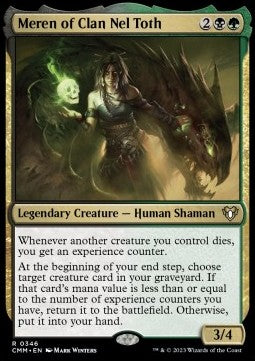 Meren of Clan Nel Toth - Commander Masters (Rare) [CMM-346]