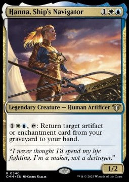 Hanna, Ship's Navigator - Commander Masters (Rare) [CMM-340]