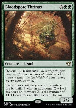 Bloodspore Thrinax - Commander Masters (Rare) [CMM-276]