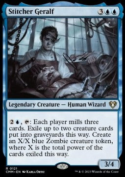 Stitcher Geralf - Commander Masters (Rare) [CMM-121]