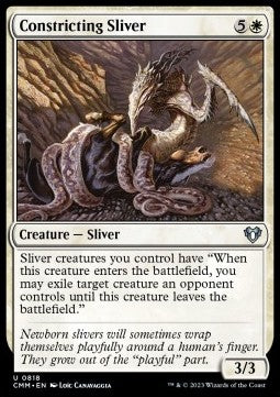Constricting Sliver - Commander Masters: Extras (Uncommon) [XCMM-818]
