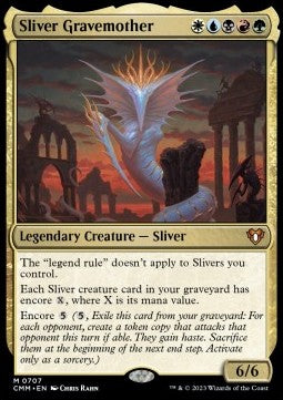 Sliver Gravemother (V.1) - Commander Masters: Extras (Mythic) [XCMM-707]