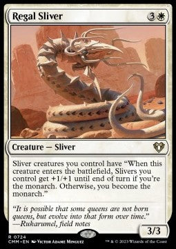 Regal Sliver - Commander Masters: Extras (Rare) [XCMM-724]