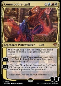 Commodore Guff (V.1) - Commander Masters: Extras (Mythic) [XCMM-706]