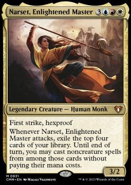 Narset, Enlightened Master - Commander Masters: Extras (Mythic) [XCMM-931]