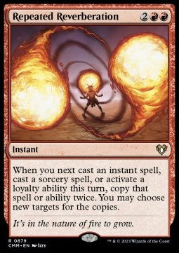 Repeated Reverberation - Commander Masters: Extras (Rare) [XCMM-879]