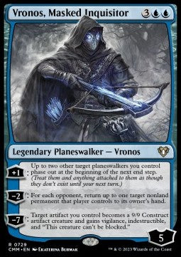 Vronos, Masked Inquisitor - Commander Masters: Extras (Rare) [XCMM-729]