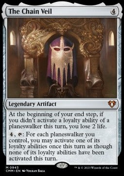 The Chain Veil - Commander Masters: Extras (Mythic) [XCMM-943]