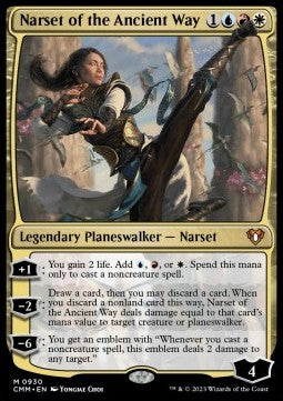 Narset of the Ancient Way - Commander Masters: Extras (Mythic) [XCMM-930]