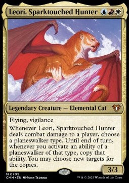 Leori, Sparktouched Hunter (V.1) - Commander Masters: Extras (Mythic) [XCMM-709]