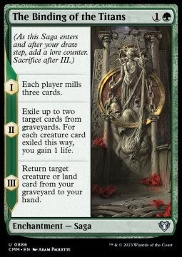 The Binding of the Titans - Commander Masters: Extras (Uncommon) [XCMM-886]