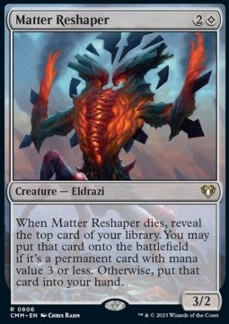 Matter Reshaper - Commander Masters: Extras (Rare) [XCMM-806]