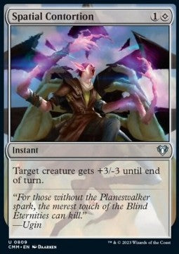 Spatial Contortion - Commander Masters: Extras (Uncommon) [XCMM-809]