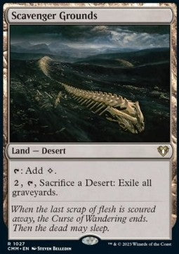 Scavenger Grounds - Commander Masters: Extras (Rare) [XCMM-1027]