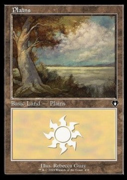Plains (V.2) - Commander Masters: Extras (Land) [XCMM-438]