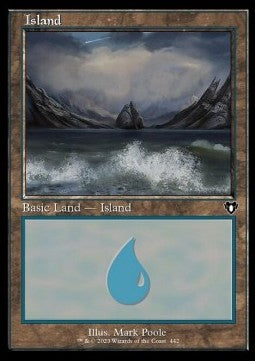 Island (V.3) - Commander Masters: Extras (Land) [XCMM-442]