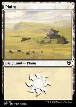 Plains (V.7) - Commander Masters: Extras (Land) [XCMM-786]