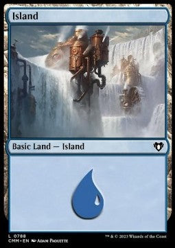 Island (V.4) - Commander Masters: Extras (Land) [XCMM-788]