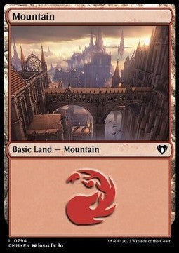 Mountain (V.4) - Commander Masters: Extras (Land) [XCMM-794]