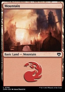 Mountain (V.5) - Commander Masters: Extras (Land) [XCMM-795]