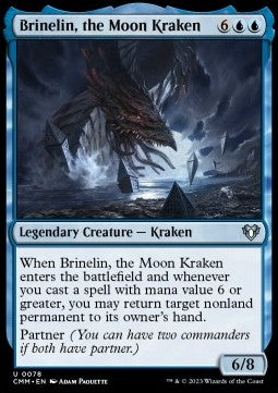 Brinelin, the Moon Kraken - Commander Masters (Uncommon) [CMM-78]