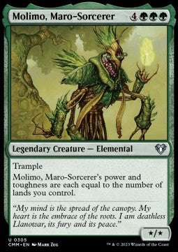 Molimo, Maro-Sorcerer - Commander Masters (Uncommon) [CMM-305]