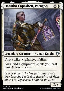 Danitha Capashen, Paragon - Commander Masters (Uncommon) [CMM-20]