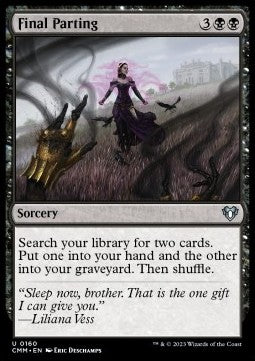 Final Parting - Commander Masters (Uncommon) [CMM-160]