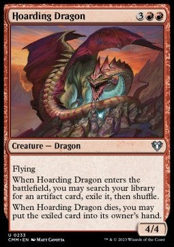 Hoarding Dragon - Commander Masters (Uncommon) [CMM-233]