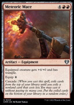 Meteoric Mace - Commander Masters (Uncommon) [CMM-243]