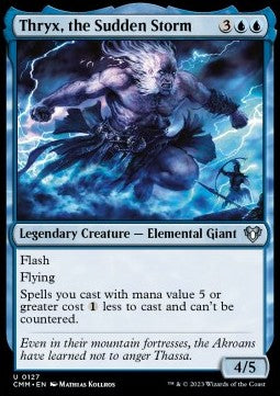 Thryx, the Sudden Storm - Commander Masters (Uncommon) [CMM-127]