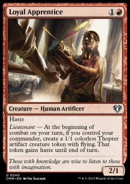 Loyal Apprentice - Commander Masters (Uncommon) [CMM-240]