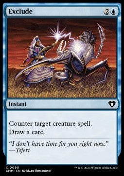 Exclude - Commander Masters (Common) [CMM-90]