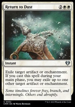 Return to Dust - Commander Masters (Uncommon) [CMM-52]