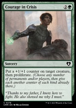 Courage in Crisis - Commander Masters (Common) [CMM-278]