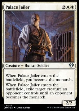 Palace Jailer - Commander Masters (Uncommon) [CMM-47]